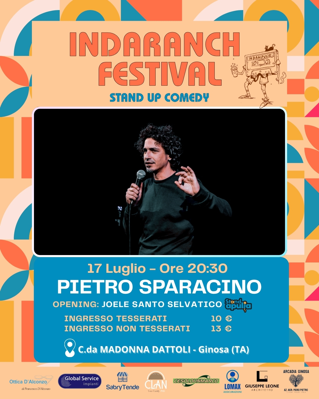 Locandina di Pietro Sparacino @ Indaranch Festival