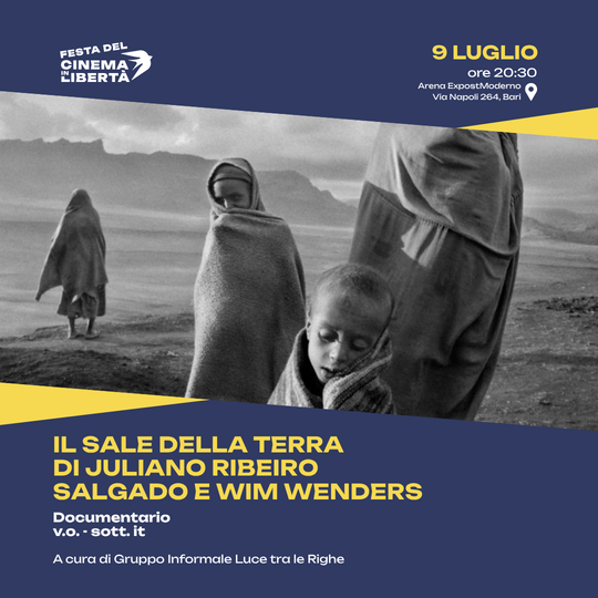 Locandina di Il Sale della Terra di Juliano Ribeiro Salgado e Wim Wenders